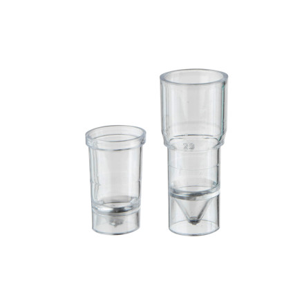 Auto-analyser cup, Technicon®, polystyrene, 4 ml, transparent