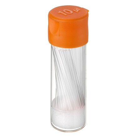 Capillair, micro, 10 µl, glas