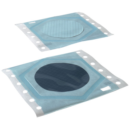 Filter, membraan, MCE, zwart, 0.45 µm, 47 mm, met raster, steriel, voor dispenser