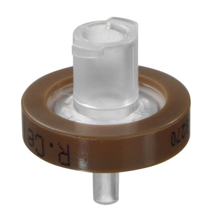 Filter, syringe, RC, 0.45 µm, 13 mm, mini tip, PP housing,