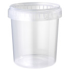 Bucket, 870 ml, clear, PP, 91*117*124 mm, without lid