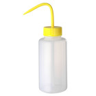 Fles, spuit, 500 ml, LDPE, gele dop, WM, zonder opdruk
