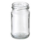 Jar, 100 ml, glass, white, TO48, exclusive cap
