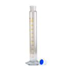 Measuring cylinder, with ground joint, 1000 ml, borosilicate, with ground joint 45/40