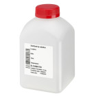 Sample bottle, 500 ml, transparent, HDPE, 38 mm, liner, GS/piece, contains thiosulfate