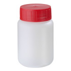 Sample container, round, screw, 100 ml, HDPE, 37 mm