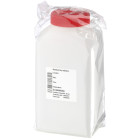 Sample, container, rectangle, 1000 ml, HDPE, 63 mm, GS/piece, contains thiosulfate