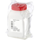 Sample, container, square, 500 ml, HDPE, 63 mm, GS/piece, label, contains thiosulfate