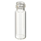 Vial, screwcap, 13-425, 4 ml, 45*15 mm, glass, clear, flat bottom